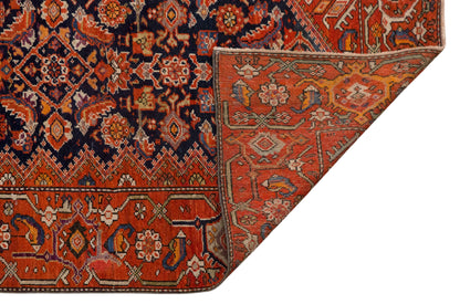 Vintage Handwoven Wool Rug, 107 x 235 cm / 3.5 x 7.7 ft
