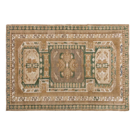 Vintage Handwoven Wool Rug, 165 x 246 cm / 5.4 x 8.1 ft