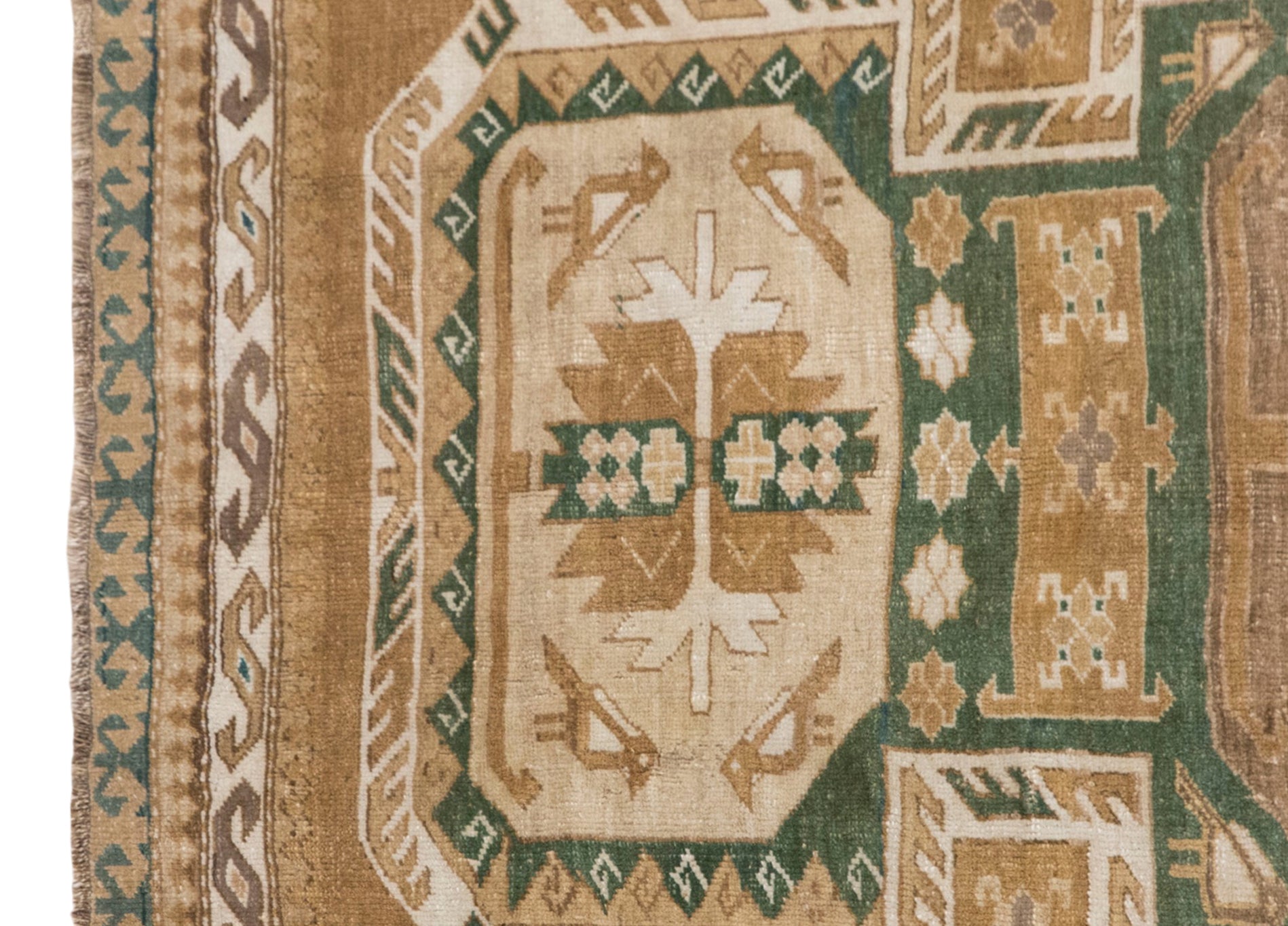 Vintage Handwoven Wool Rug, 165 x 246 cm / 5.4 x 8.1 ft