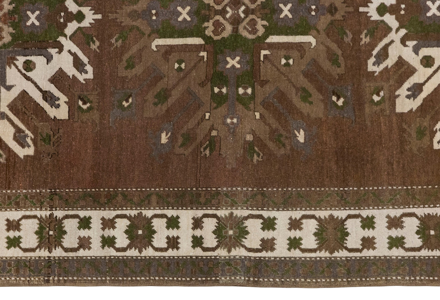 Vintage Handwoven Wool Rug, 183 x 296 cm / 6 x 9.7 ft