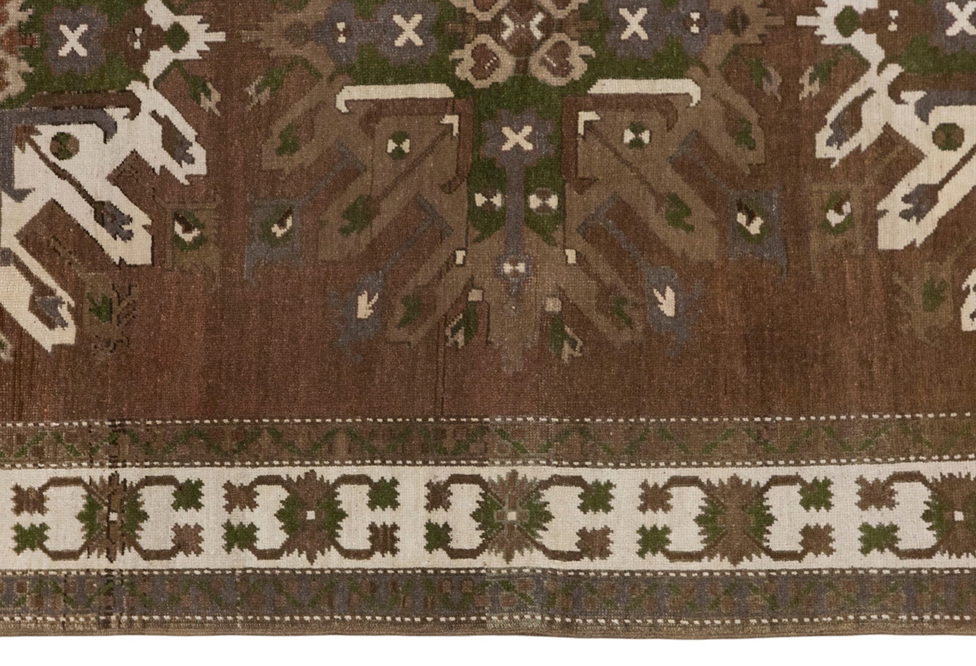 Vintage Handwoven Wool Rug, 183 x 296 cm / 6 x 9.7 ft