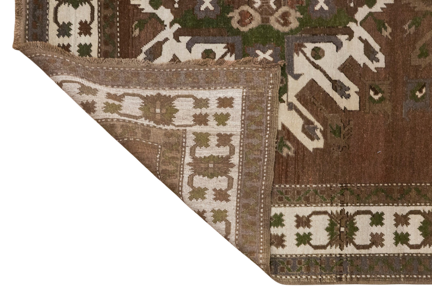 Vintage Handwoven Wool Rug, 183 x 296 cm / 6 x 9.7 ft