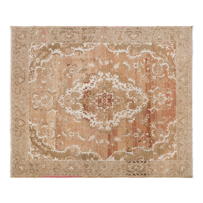 Vintage Handwoven Wool Rug, 255 x 300 cm / 8.4 x 9.8 ft