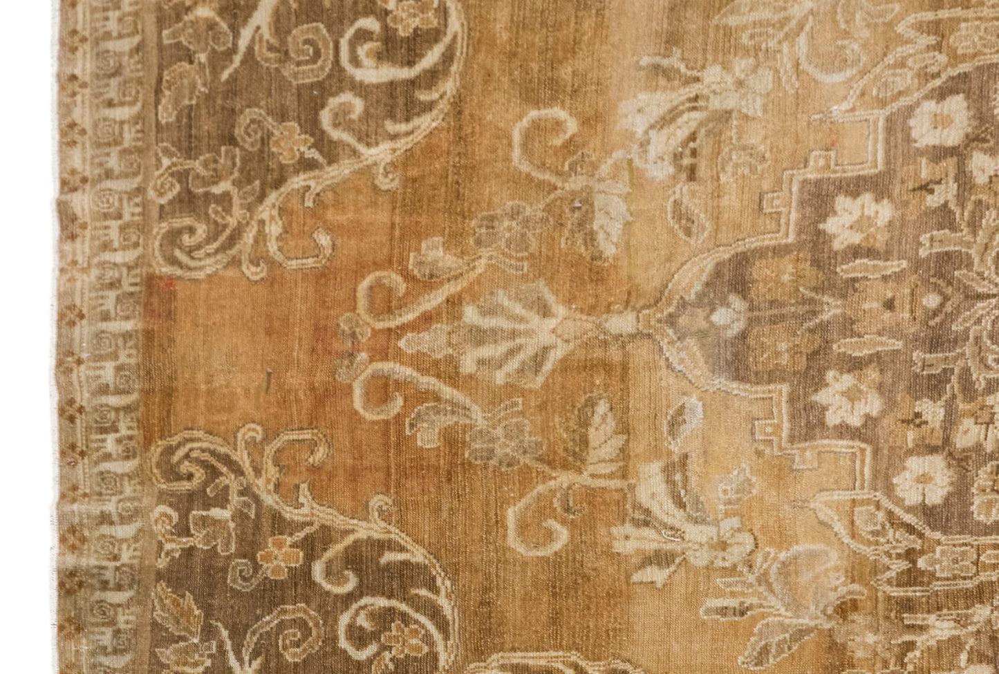 Vintage Handwoven Wool Rug, 255 x 327 cm / 8.4 x 11 ft