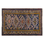 Vintage Handwoven Wool Rug, 88 x 132 cm / 2.9 x 4.3 ft