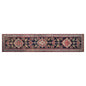 Vintage Handwoven Wool Runner, 106 x 550 cm, 3.5 x 18 ft