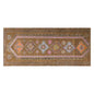 Vintage Handwoven Wool Runner, 138 x 365 cm, 4.5 x 12 ft