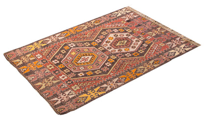 Vintage Hotamış Türkmen Rug, 127 x 171 cm, 4.2 x 5.7 ft