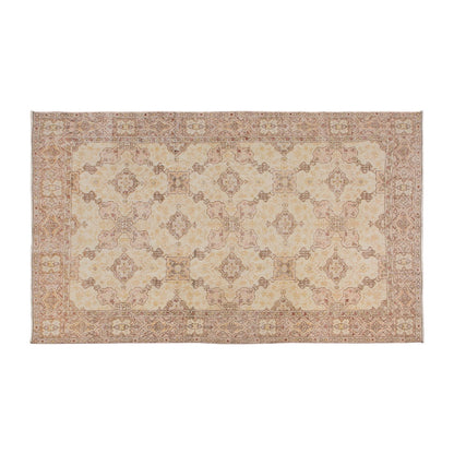Vintage Isparta Wool Rug 6'7"x9'9" | Handwoven Turkish Rug