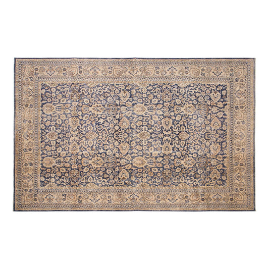 Vintage Isparta Wool Rug 8'6"x12'2" | Handwoven Turkish Carpet
