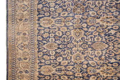 Vintage Isparta Wool Rug 8'6"x12'2" | Handwoven Turkish Carpet