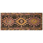 Vintage Kars Kilim Rug, 4.5 x 12.1 ft, 137 x 370 cm, Handwoven Turkish Wool Kilim