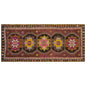 Vintage Kars Kilim Rug, 4.8 x 10.8 ft, 147 x 330 cm, Handwoven Turkish Wool Kilim
