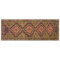 Vintage Kars Kilim Rug, 4.8 x 15.5 ft, 145 x 471 cm, Handwoven Turkish Wool Kilim