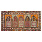 Vintage Kars Kilim Rug, 4.9 x 10.0 ft, 150 x 305 cm, Handwoven Turkish Wool Kilim