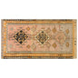 Vintage Kars Kilim Rug, 4.9 x 11.3 ft, 150 x 345 cm, Handwoven Turkish Wool Kilim
