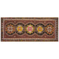 Vintage Kars Kilim Rug, 5.1 x 11.0 ft, 155 x 336 cm, Handwoven Turkish Wool Kilim