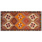 Vintage Kars Kilim Rug, 6.4 x 13.5 ft, 195 x 410 cm, Handwoven Turkish Wool Kilim
