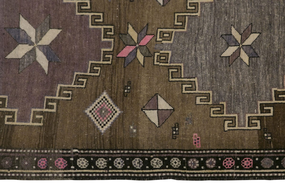 Vintage Kars Runner Rug, 4 x 12 ft / 124 x 365 cm