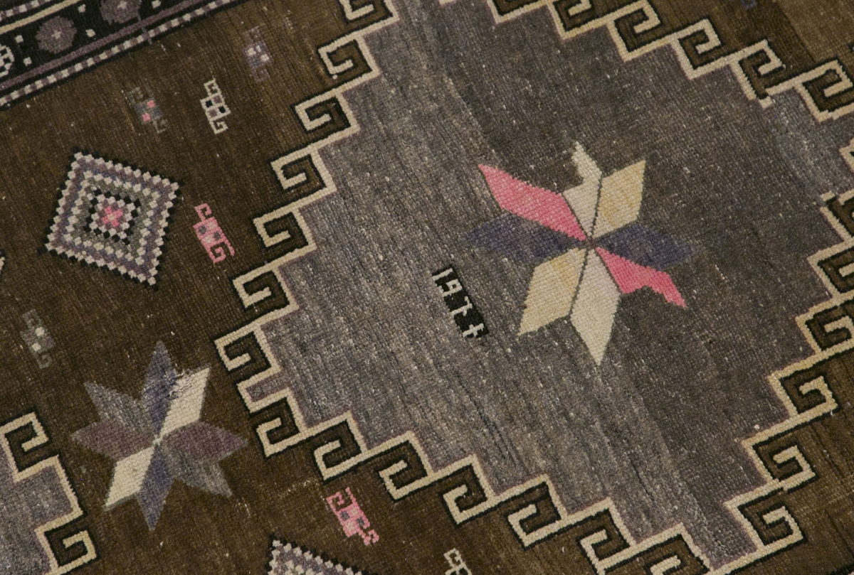 Vintage Kars Runner Rug, 4 x 12 ft / 124 x 365 cm