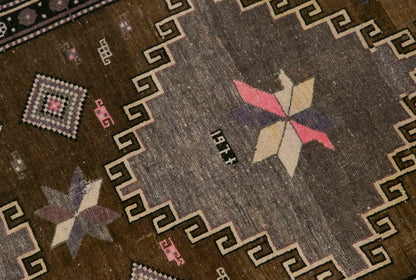 Vintage Kars Runner Rug, 4 x 12 ft / 124 x 365 cm