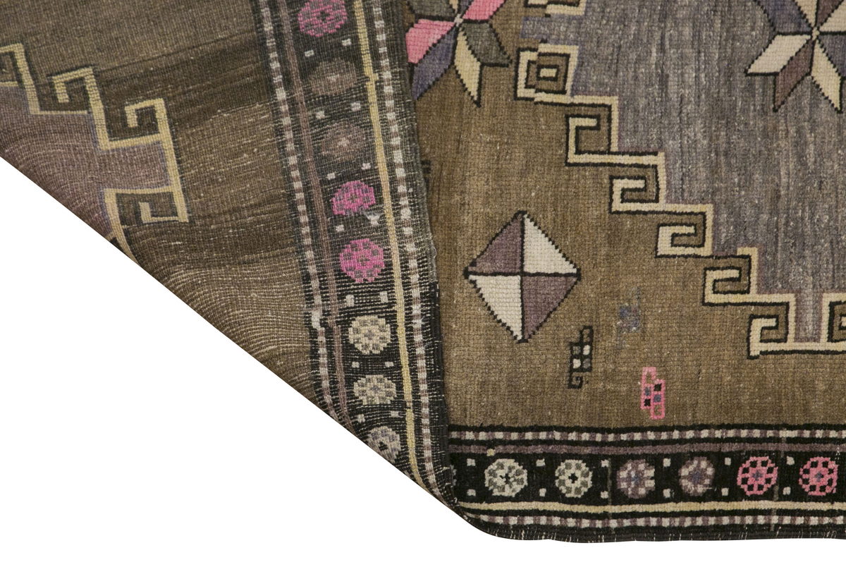 Vintage Kars Runner Rug, 4 x 12 ft / 124 x 365 cm