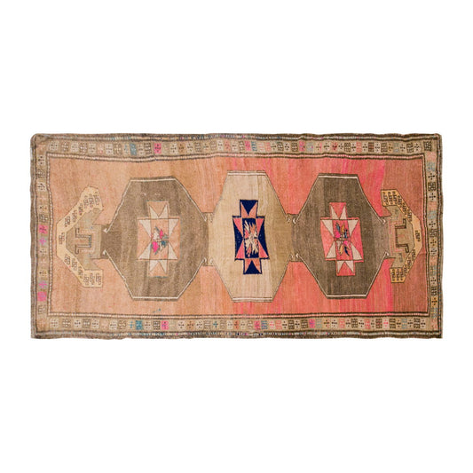 Vintage Kars Runner Rug, 5 x 11 ft / 147 x 330 cm