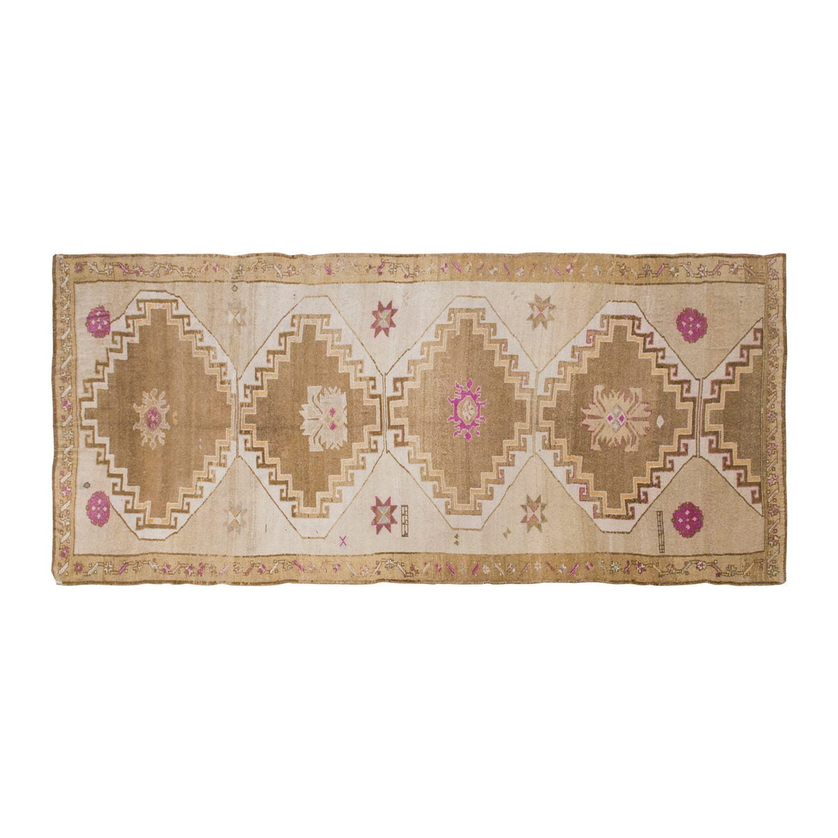 Vintage Kars Runner Rug, 6'2 x 12'8 ft / 187 x 387 cm
