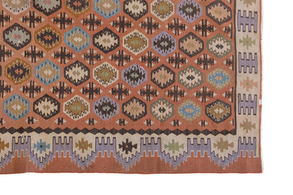 Vintage Kilim Rug, 2.9 x 5.3 ft Rug, 85 x 153 cm