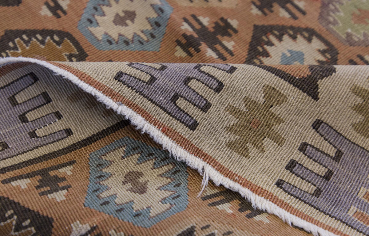 Vintage Kilim Rug, 2.9 x 5.3 ft Rug, 85 x 153 cm