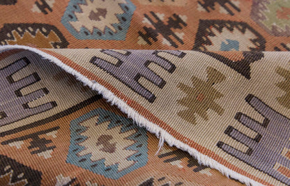 Vintage Kilim Rug, 2.9 x 5.3 ft Rug, 85 x 153 cm