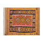 Vintage Kilim Rug, 4'6" x 5'5" feet 136 x 164 cm