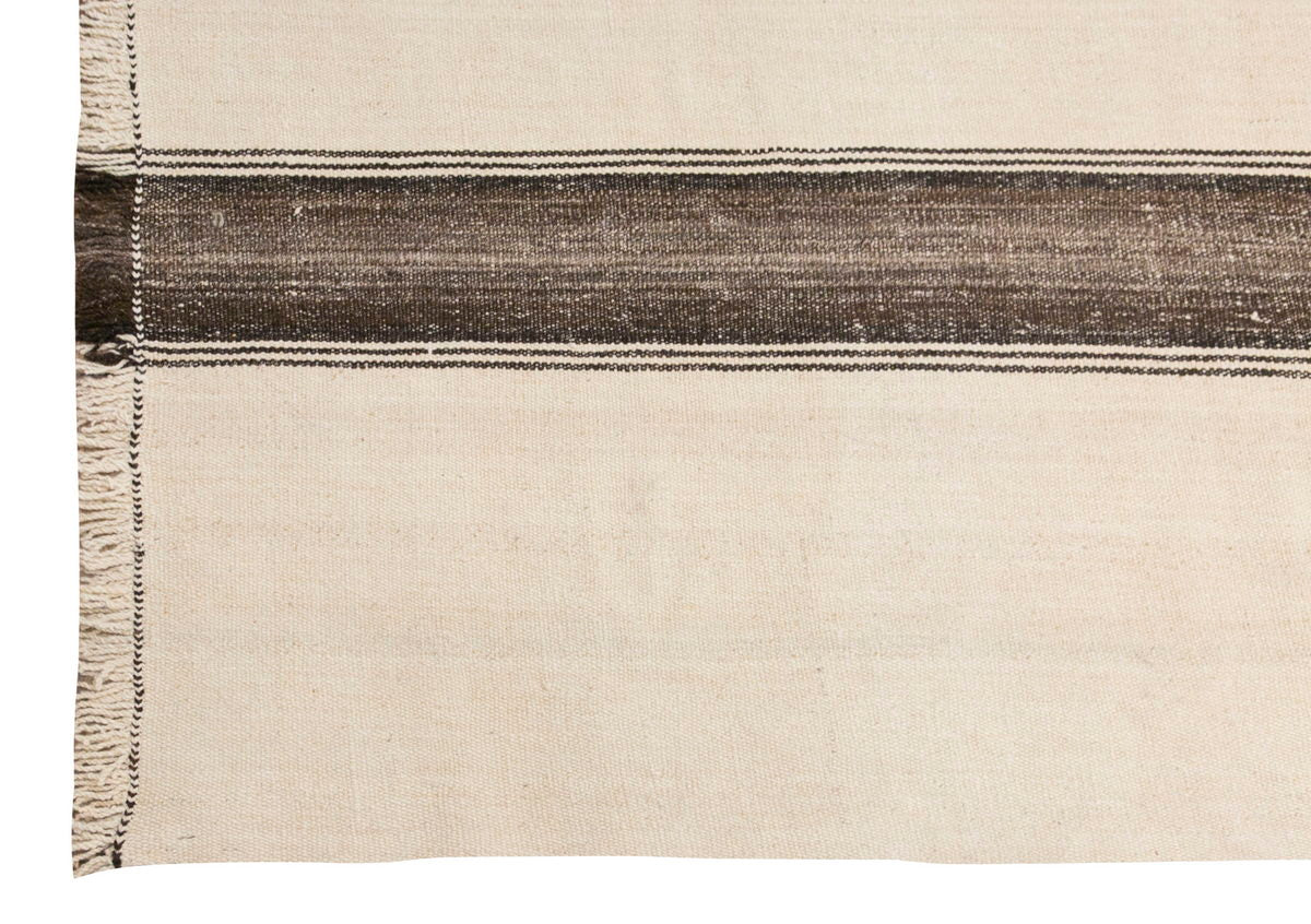 Vintage Kilim Runner,Wool Turkish Kilim Rug,  5'6 x 12'8 feet & 167 x 385 cm