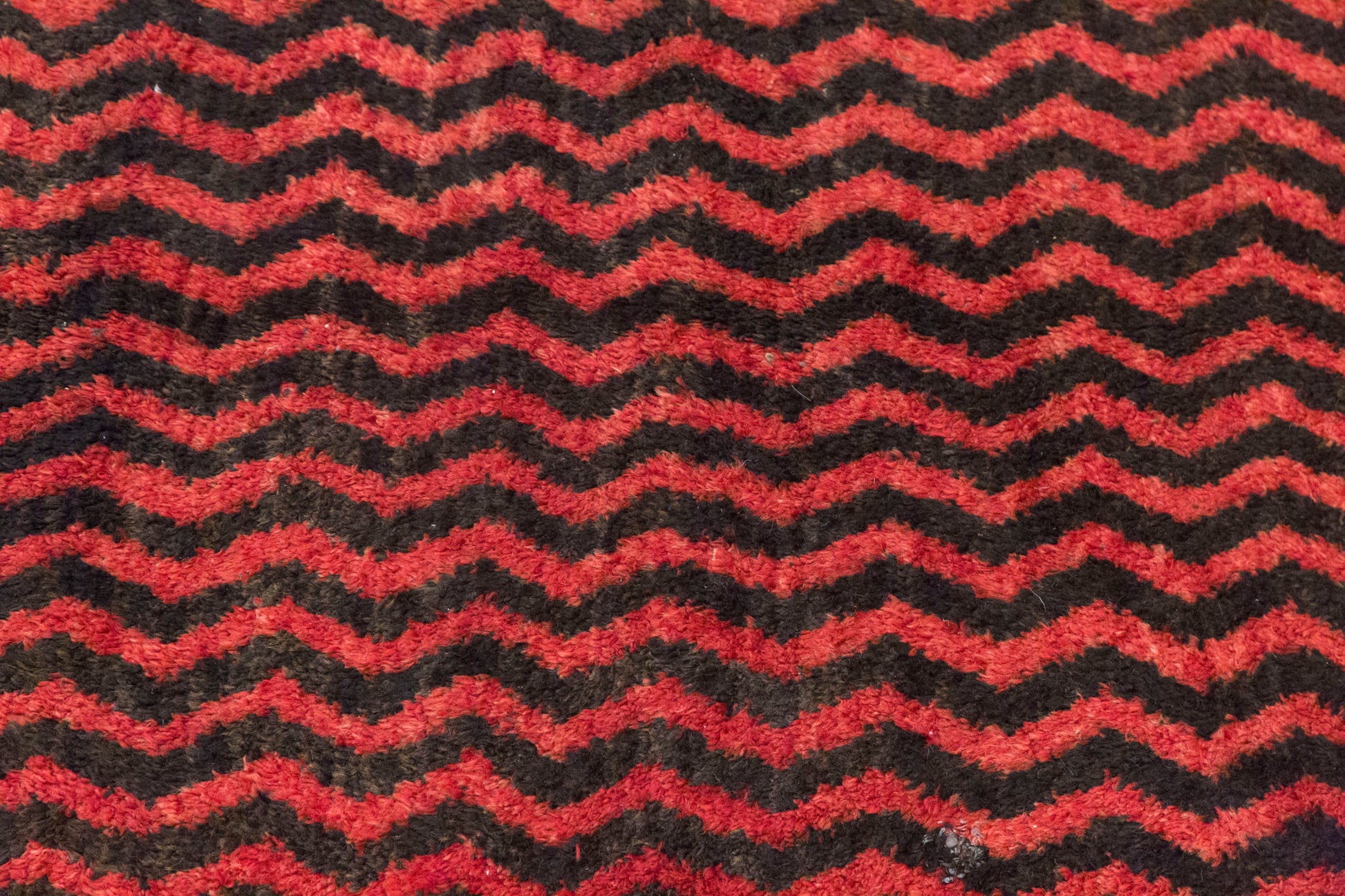 Vintage Konya Karapınar Tulu Rug, 142x342 cm (4.7x11.2 ft)