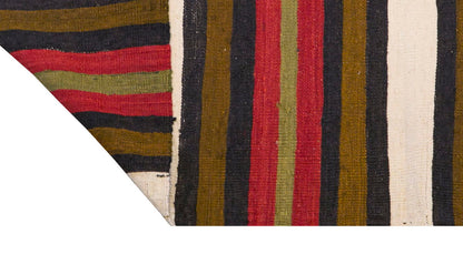 Vintage konya kilim, 2.3 x 10.7 kilim, 69 x 323 cm
