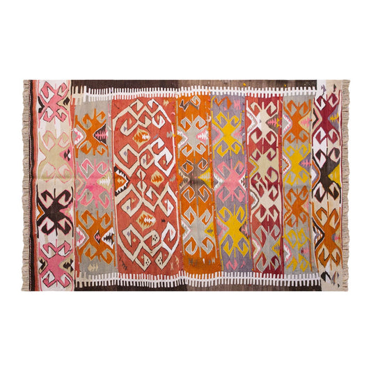 Vintage Konya Kilim Rug, 111 x 184 cm ≈ 3.7 x 6 ft