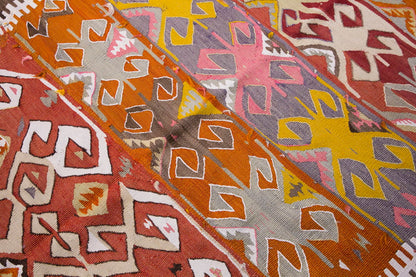 Vintage Konya Kilim Rug, 111 x 184 cm ≈ 3.7 x 6 ft