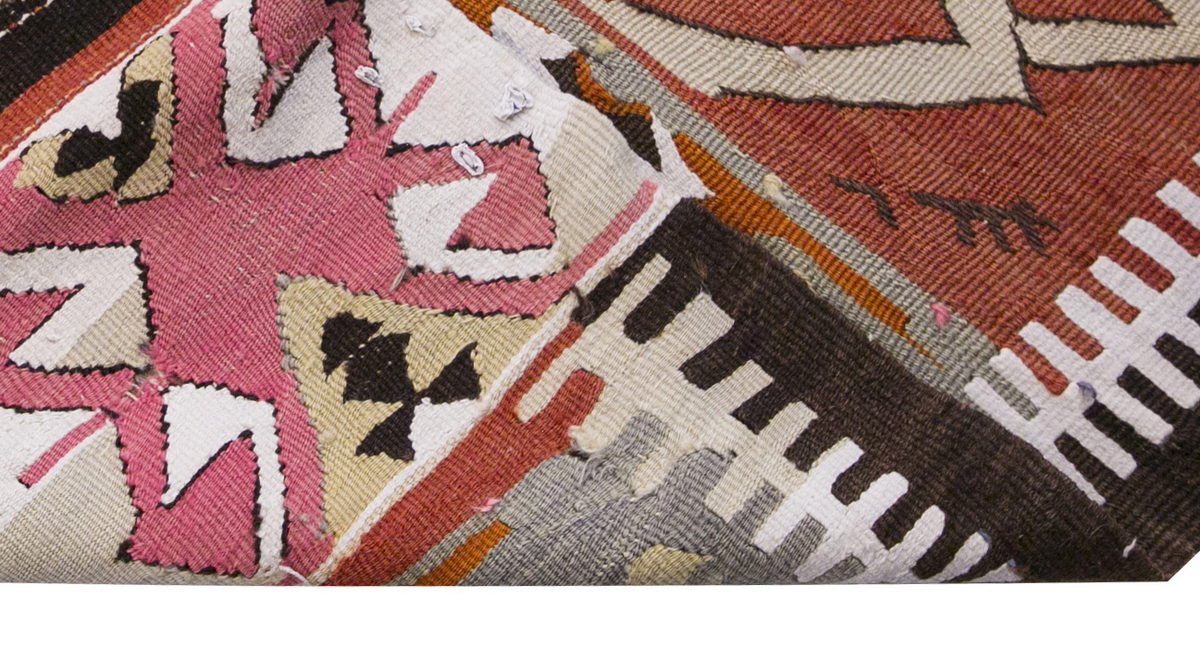Vintage Konya Kilim Rug, 111 x 184 cm ≈ 3.7 x 6 ft