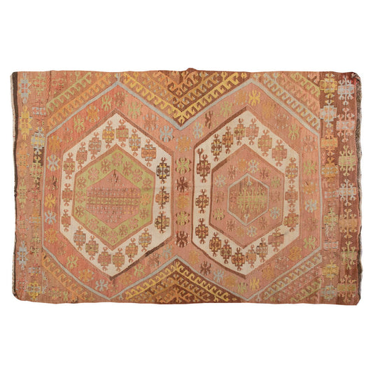 Vintage Konya Otamış Kilim Rug, 107 x 164 cm ≈ 3.6 x 5.4 ft