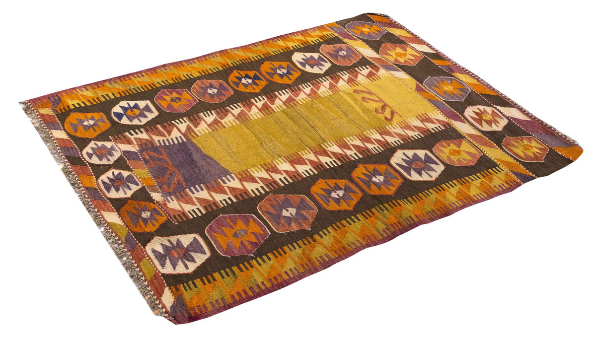 Vintage Konya Rug, 108 x 135 cm, 3.6 x 4.5 ft