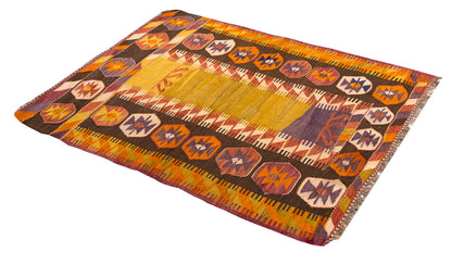 Vintage Konya Rug, 108 x 135 cm, 3.6 x 4.5 ft