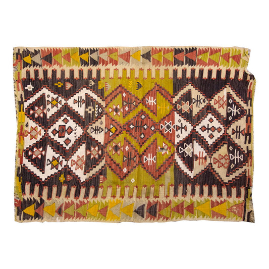 Vintage Konya Rug, 96 x 112 cm, 3.1 x 3.8 ft