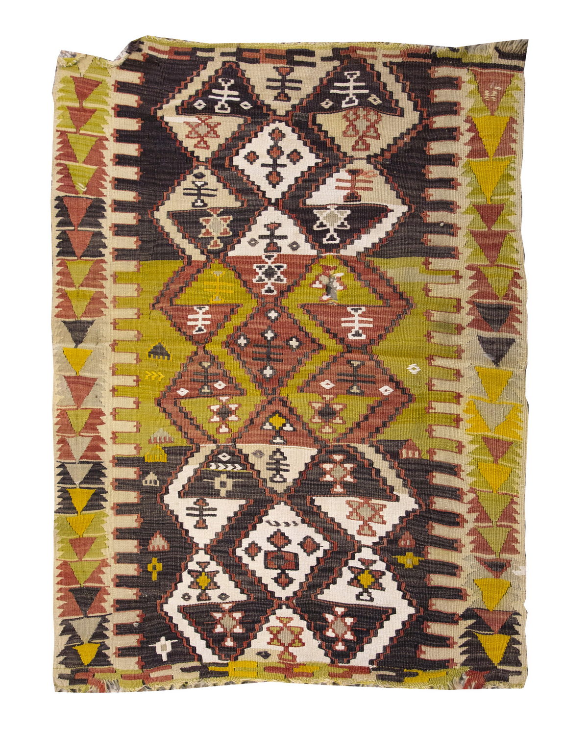 Vintage Konya Rug, 96 x 112 cm, 3.1 x 3.8 ft