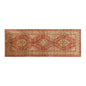 Vintage Konya Sille Wool Runner Rug 4'2" x 13'1" | 127 x 400 cm, 100-Year-Old Handwoven Turkish Rug