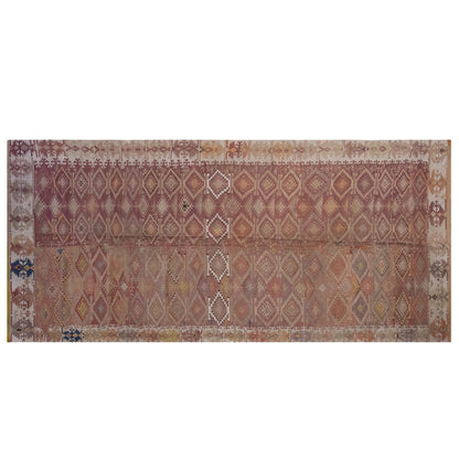 Vintage Large Adana Kilim,  182 x 440 cm / 6 x 14.5 ft Kilim