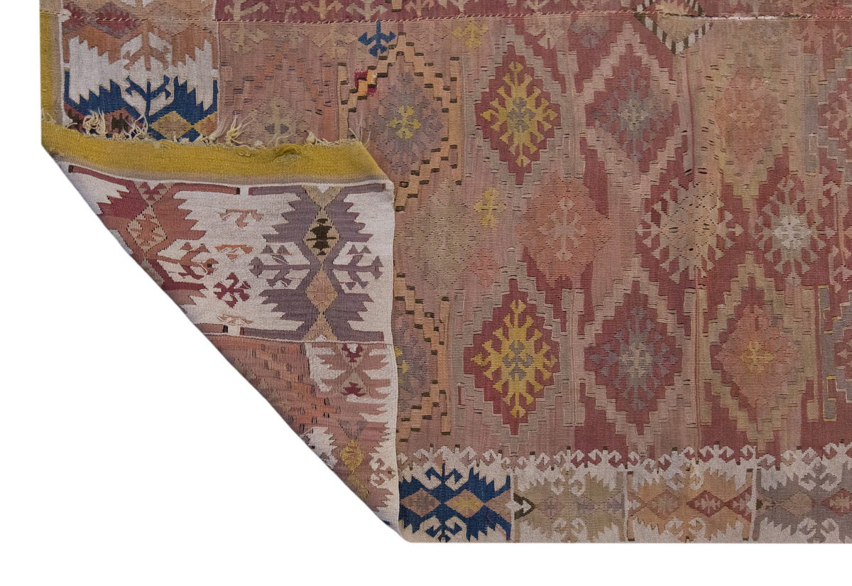 Vintage Large Adana Kilim,  182 x 440 cm / 6 x 14.5 ft Kilim