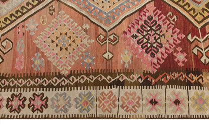 Vintage Large Adana Kilim, 178 x 249 cm / 5.8 x 8.2 ft Kilim