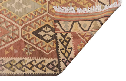 Vintage Large Adana Kilim, 185 x 254 cm / 6 x 8.4 ft Kilim