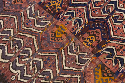Vintage Large Afyon Dazkırı Kilim, 177 x 294 cm / 6 x 9.8 ft Kilim