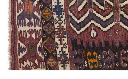 Vintage Large Afyon Dazkırı Kilim, 177 x 294 cm / 6 x 9.8 ft Kilim